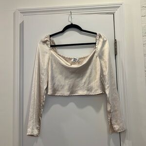 Princess Polly Gold Top